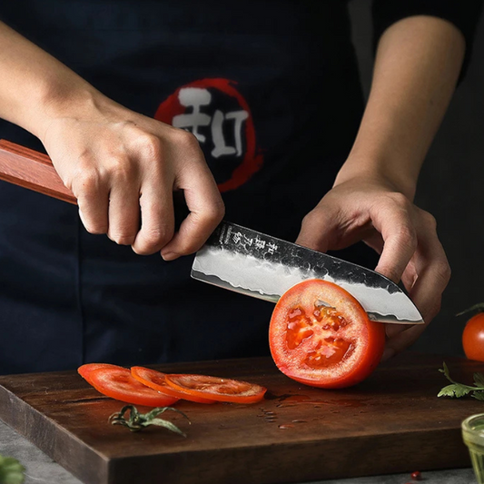 Couteau Santoku en Acier Composite 14 cm - Kensei (剣聖)
