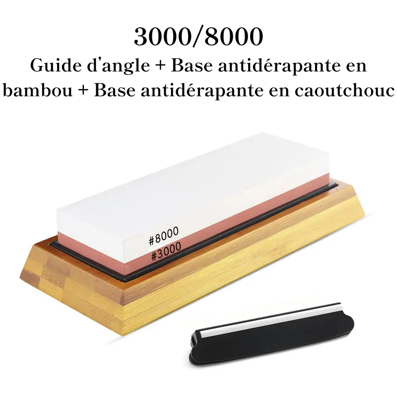 Pierre à aiguiser double face - Kiba (牙)