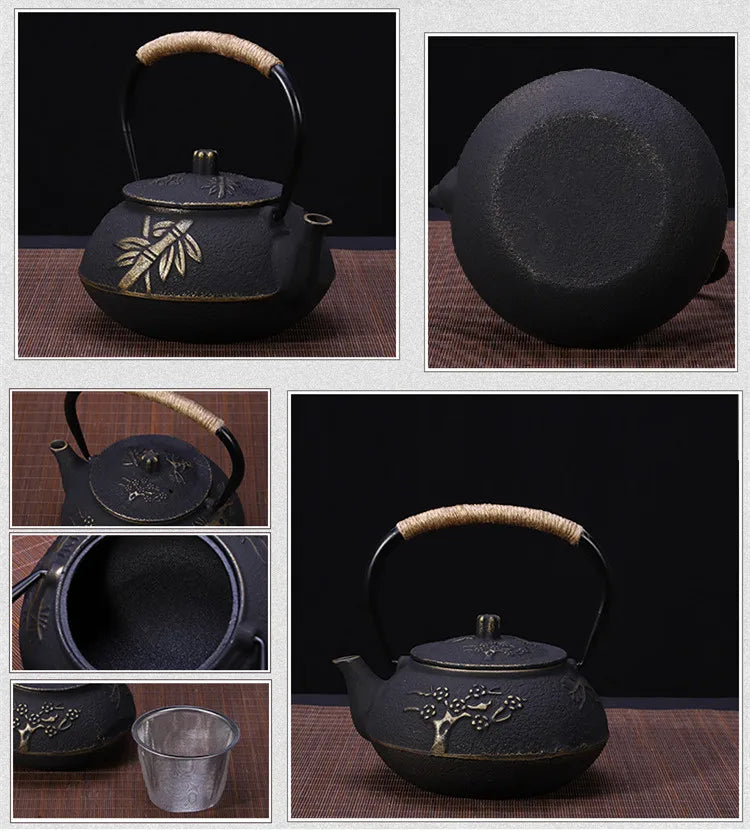 Théière Japonaise en fonte 900 ml - Saku (咲)