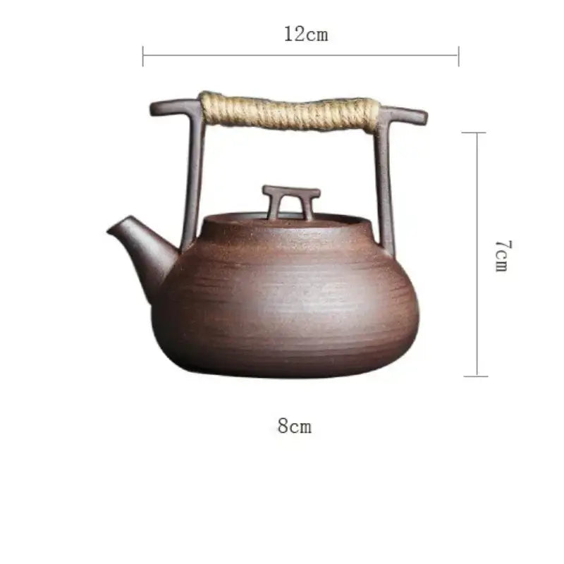 Théière Japonaise en céramique 350 ml - Tetsuho (鉄宝)