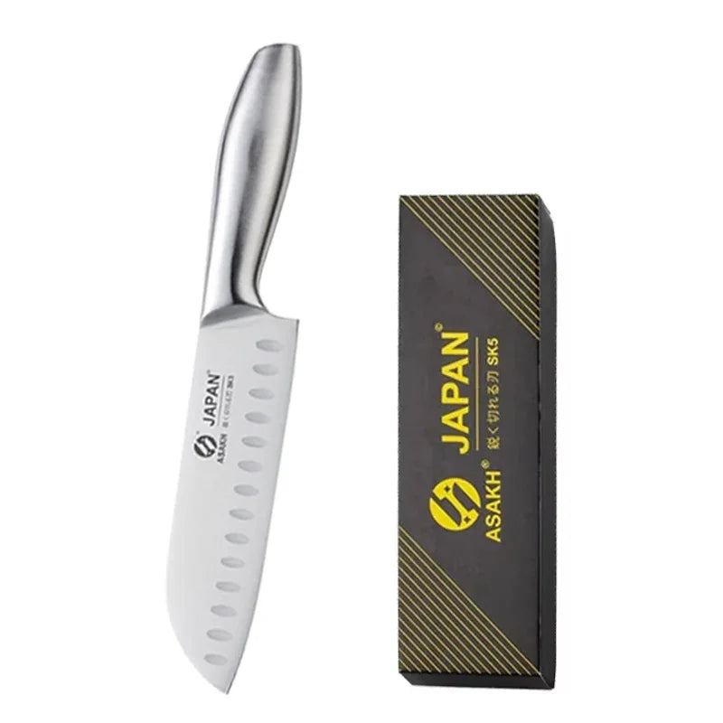 Couteau Santoku en Acier 17 cm - Akuma (悪魔)