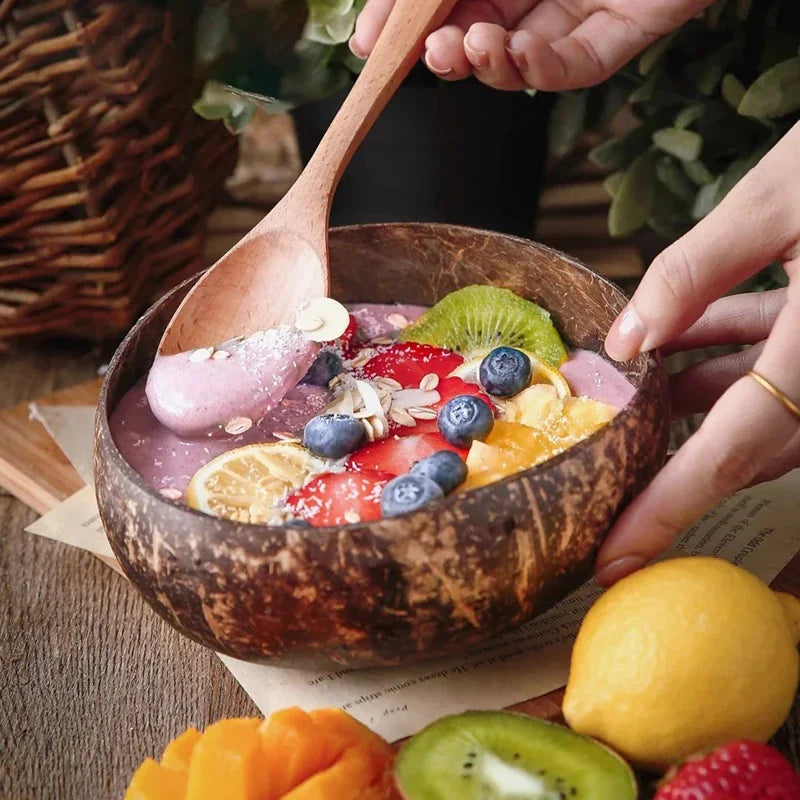 Bol à Ramen en noix de coco naturel - Mori (森)