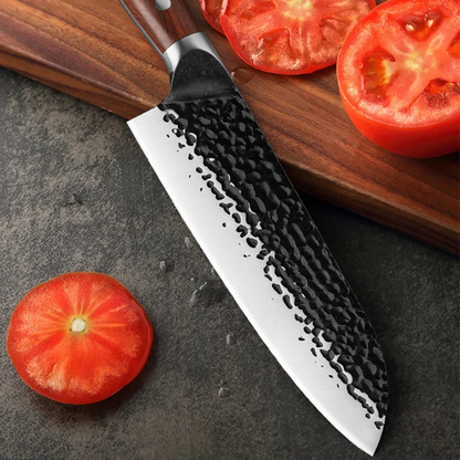 Couteau Santoku en Acier Inoxydable 18 cm - Hikari (光)