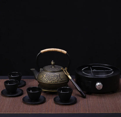 Théière Japonaise en fonte 900 ml - Saku (咲)