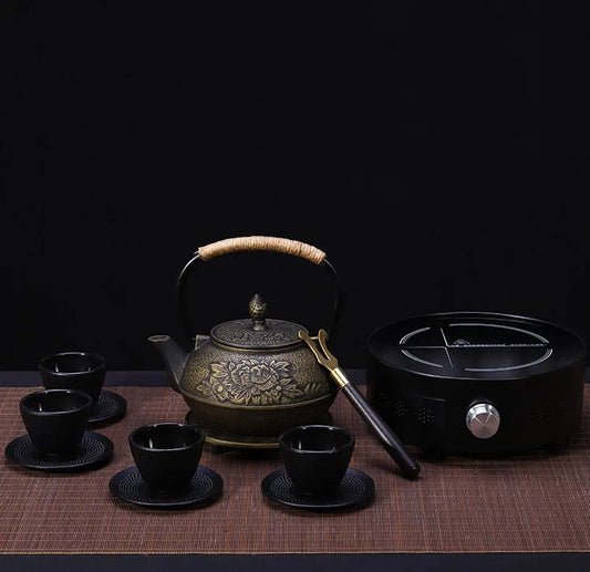 Théière Japonaise en fonte 900 ml - Saku (咲)