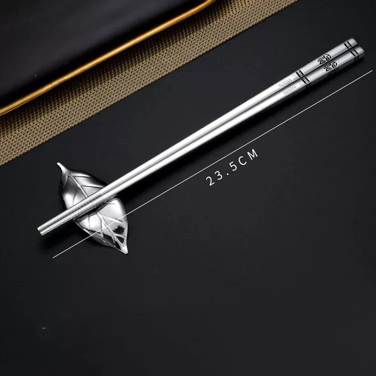 Baguettes Japonaises en acier inoxydable - Kairo (魁龍)