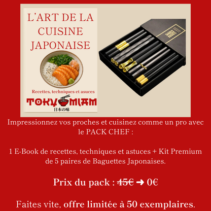 Baguettes japonaises 5 paires - Sakura (桜)