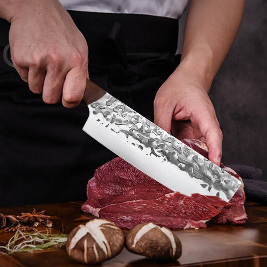 Couteau Nakiri en acier inoxydable 17 cm - Aokaze (青風)