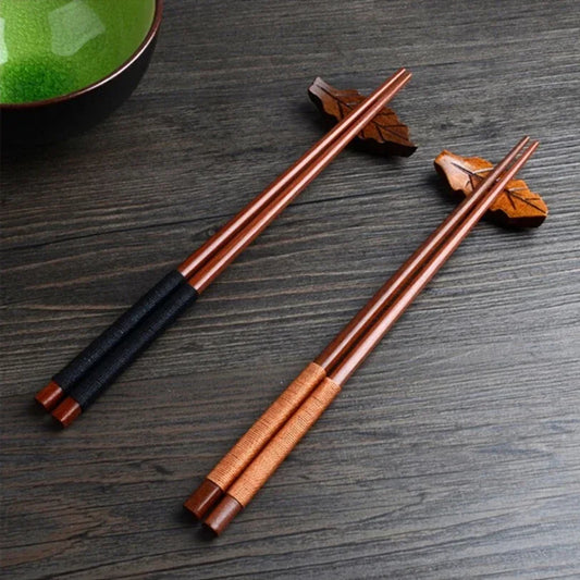 Baguettes japonaises en bois de châtaignier - Kōyō (紅葉)