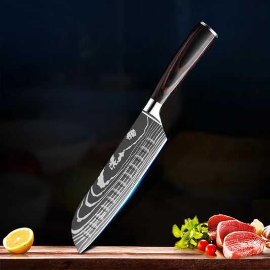 Couteau Santoku en Acier 17 cm - Shoku (食)