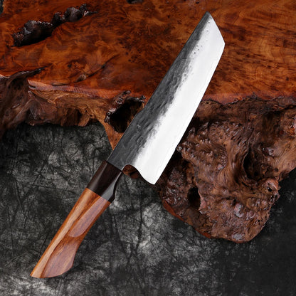 Couteau Nakiri en acier Damassé 18 cm - Yami (闇)