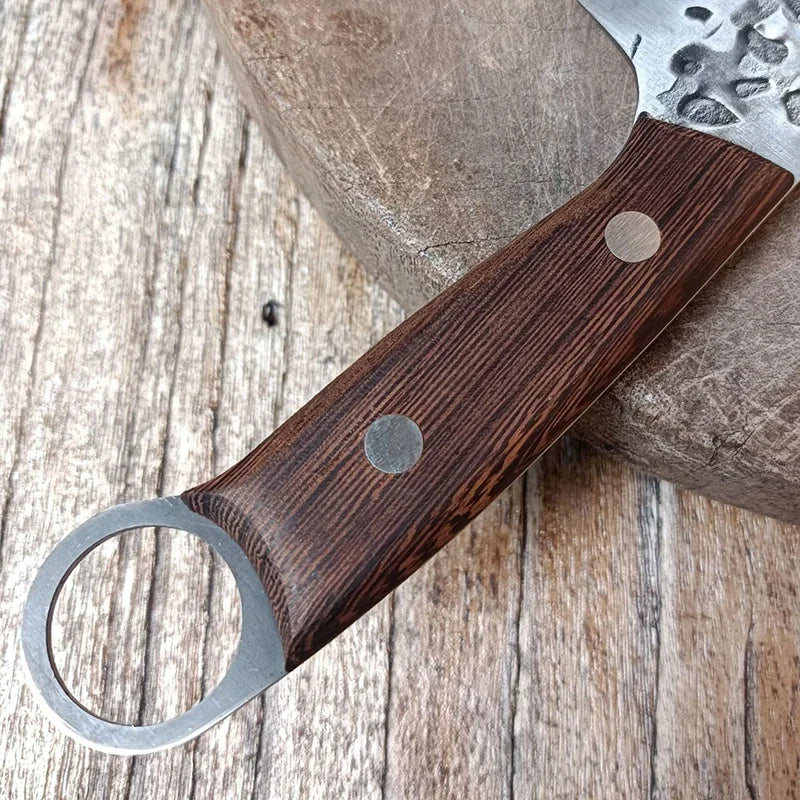 Couteau Nakiri en acier inoxydable 17 cm - Aokaze (青風)