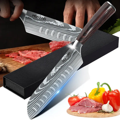 Couteau Santoku en Acier 17 cm - Shoku (食)