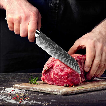 Couteau Santoku en Acier Inoxydable 12,5 cm - Kurokiba (黒木場)
