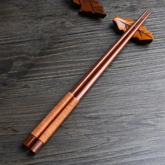 Baguettes japonaises en bois de châtaignier - Kōyō (紅葉)