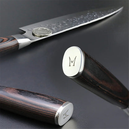 Couteau Santoku en Acier Inoxydable - Tetsu (鉄)