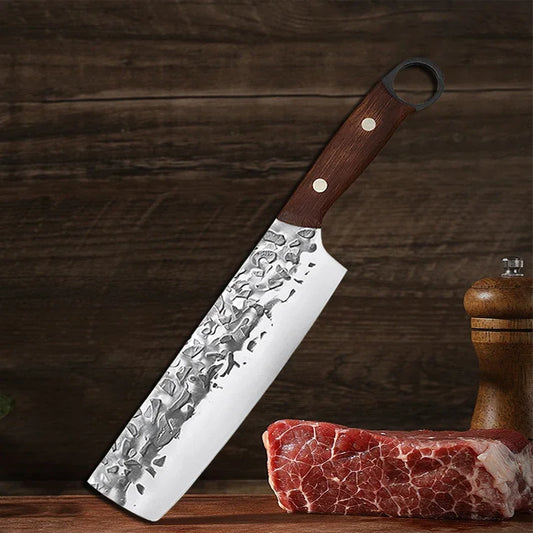 Couteau Nakiri en acier inoxydable 17 cm - Aokaze (青風)