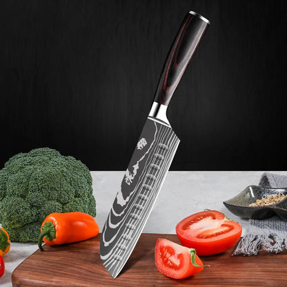 Couteau Santoku en Acier 17 cm - Shoku (食)