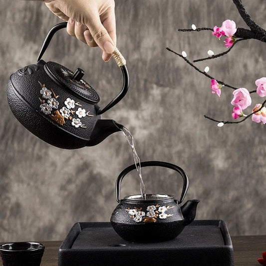 Théière Japonaise en fonte - Ume (梅)